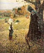 Nesterov, Mikhail The Vision to the Boy Bartholomew oil